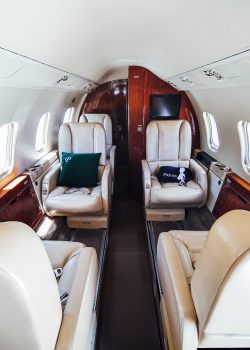Cabina LearJet 55